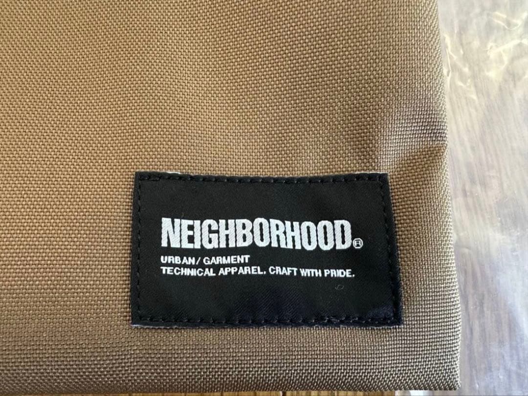 MINI RECTANGLE BAG　ブラウン　neighborhood