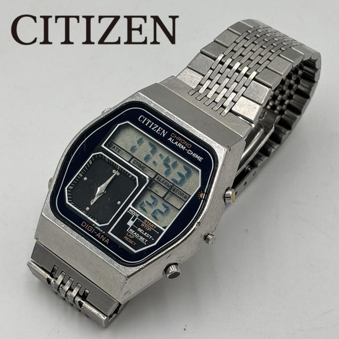 CITIZEN シチズン 850 クロノ DIGI-ANA デジアナ 腕時計