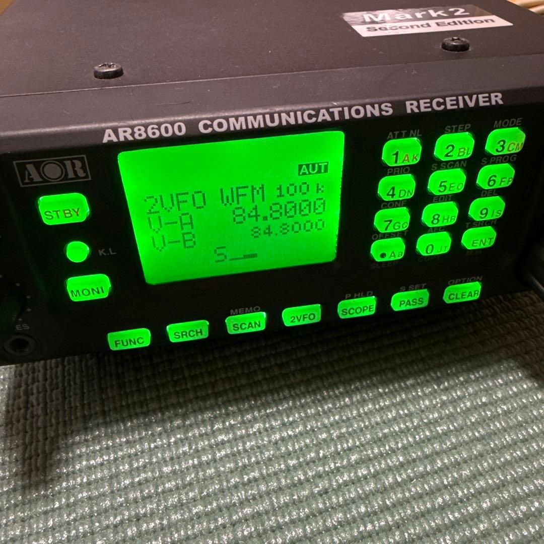 AOR 広帯域受信機 AR8600 MARK2