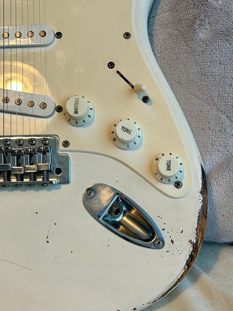 Squier affinity st ラッカー レリック