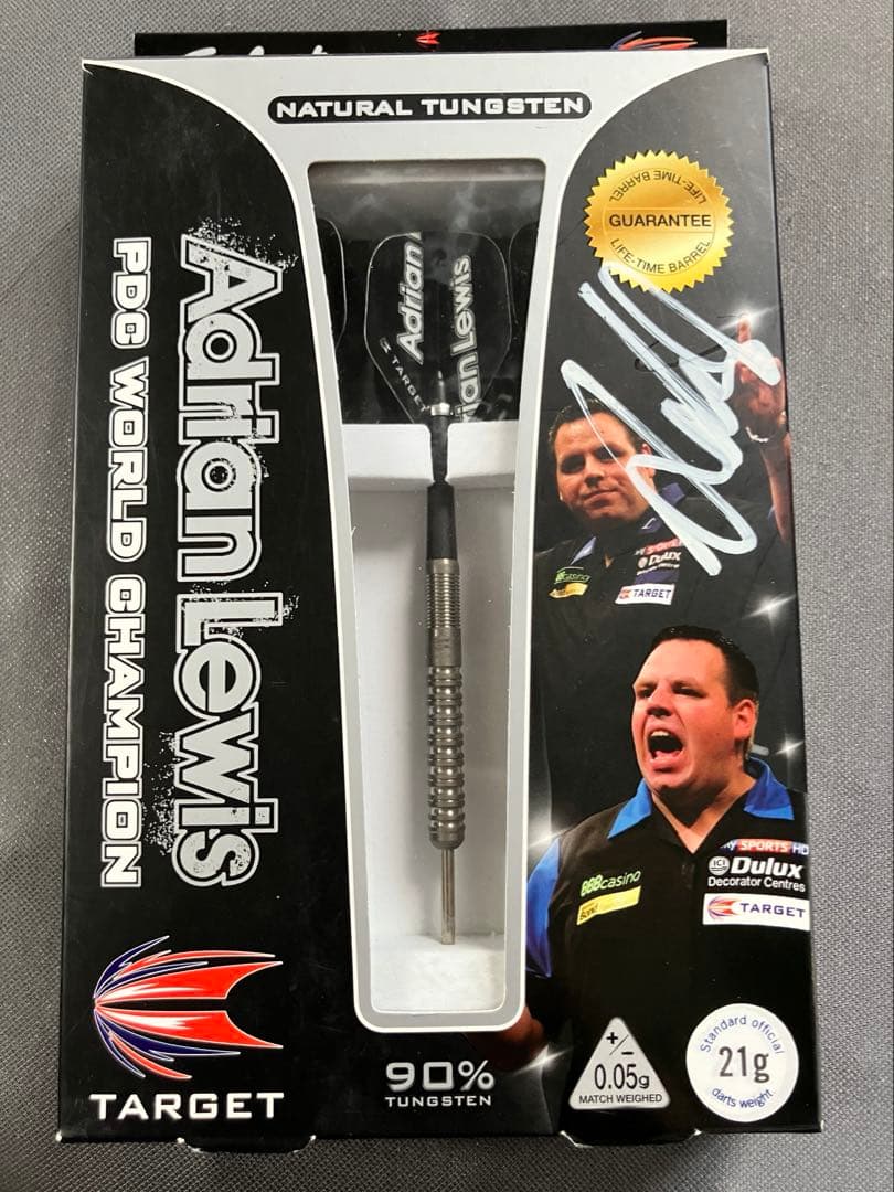 Adrian Lewis G1 サイン入り　激レア