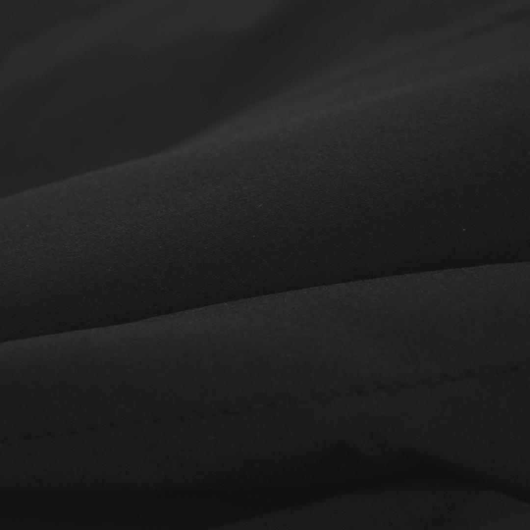 【人気】 【上質】 マンシングウェア 中綿入り ベスト ワンピース ブラック ♪