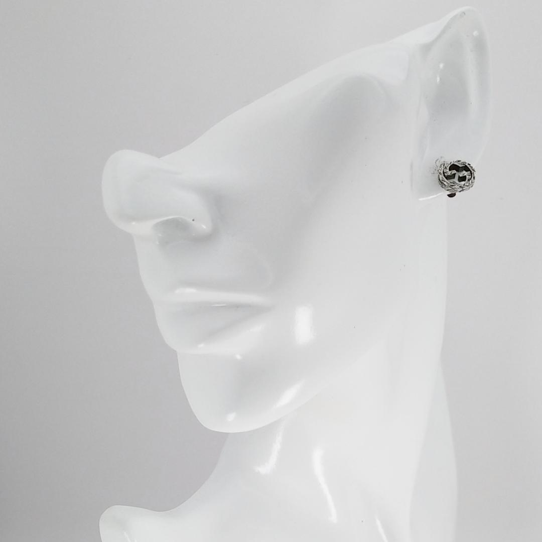 ★SALE★【GUCCI】インターロッキング　　G　アラベスク　ピアス　1458