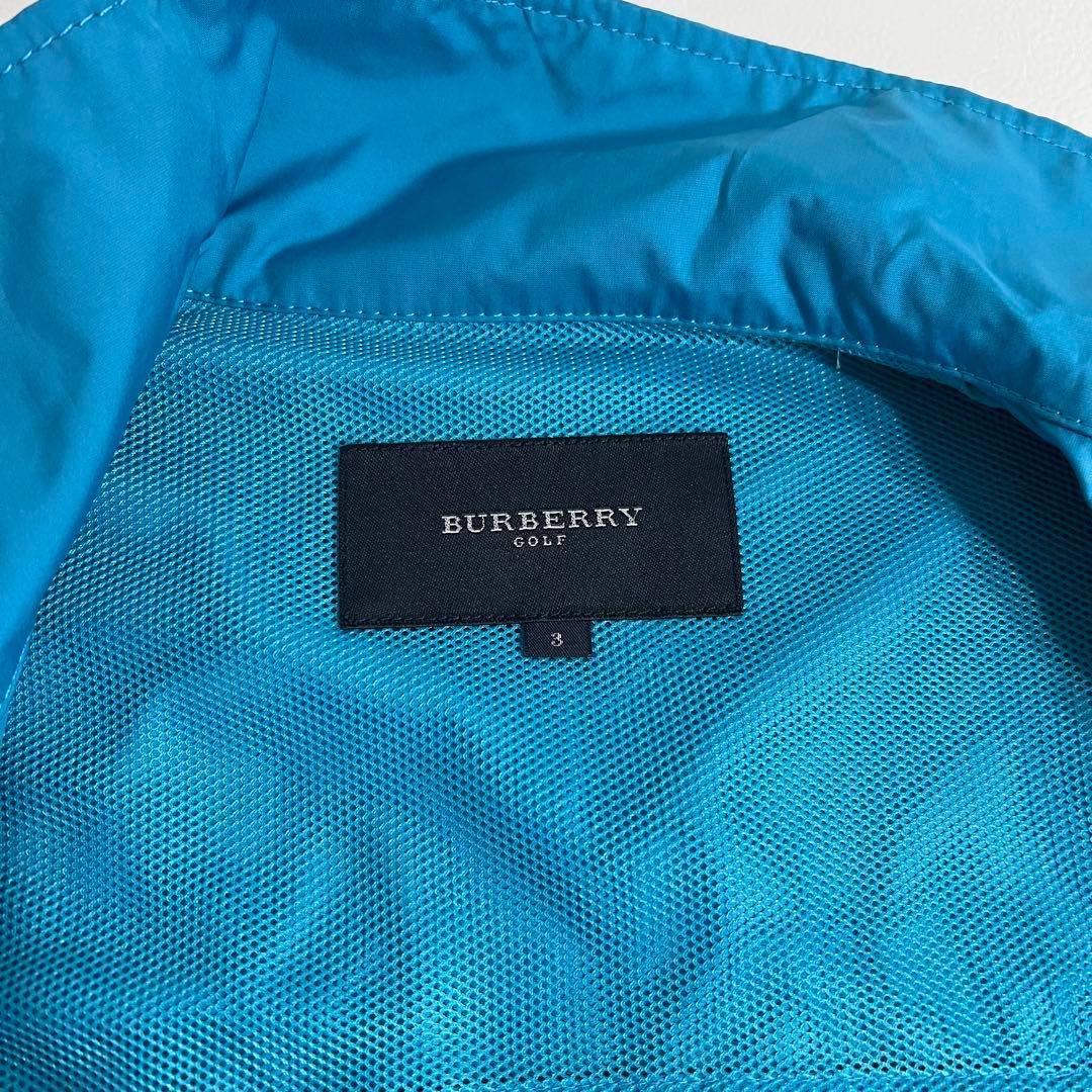 良品　BURBERRY GOLF バーバリー　ハーフコート　ジレ　撥水　2way
