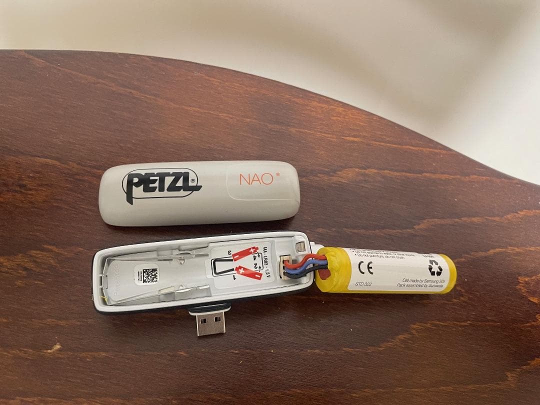 Petzl NAO ヘッドランプ 充電式