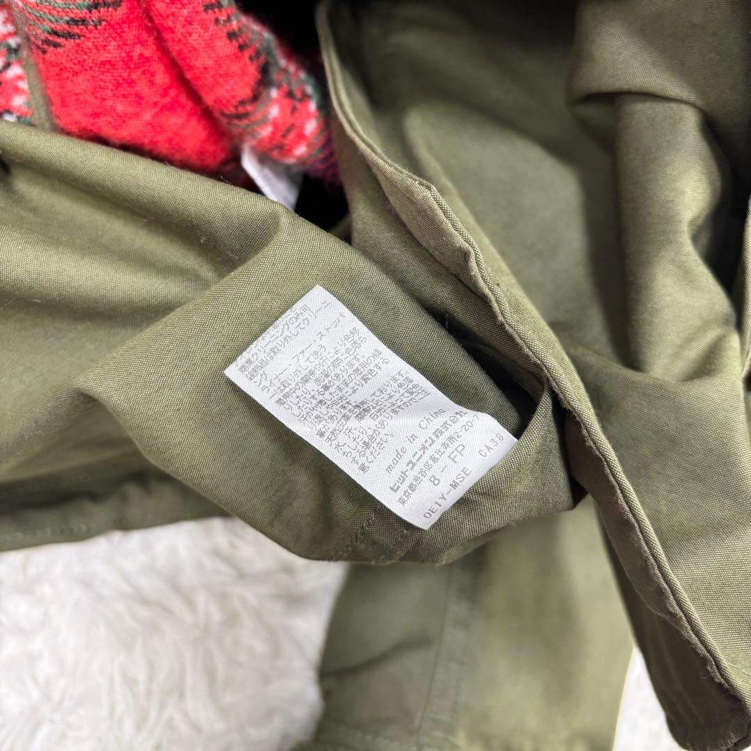 フレッドペリー リアルファー フィッシュテールパーカー モッズコート 8