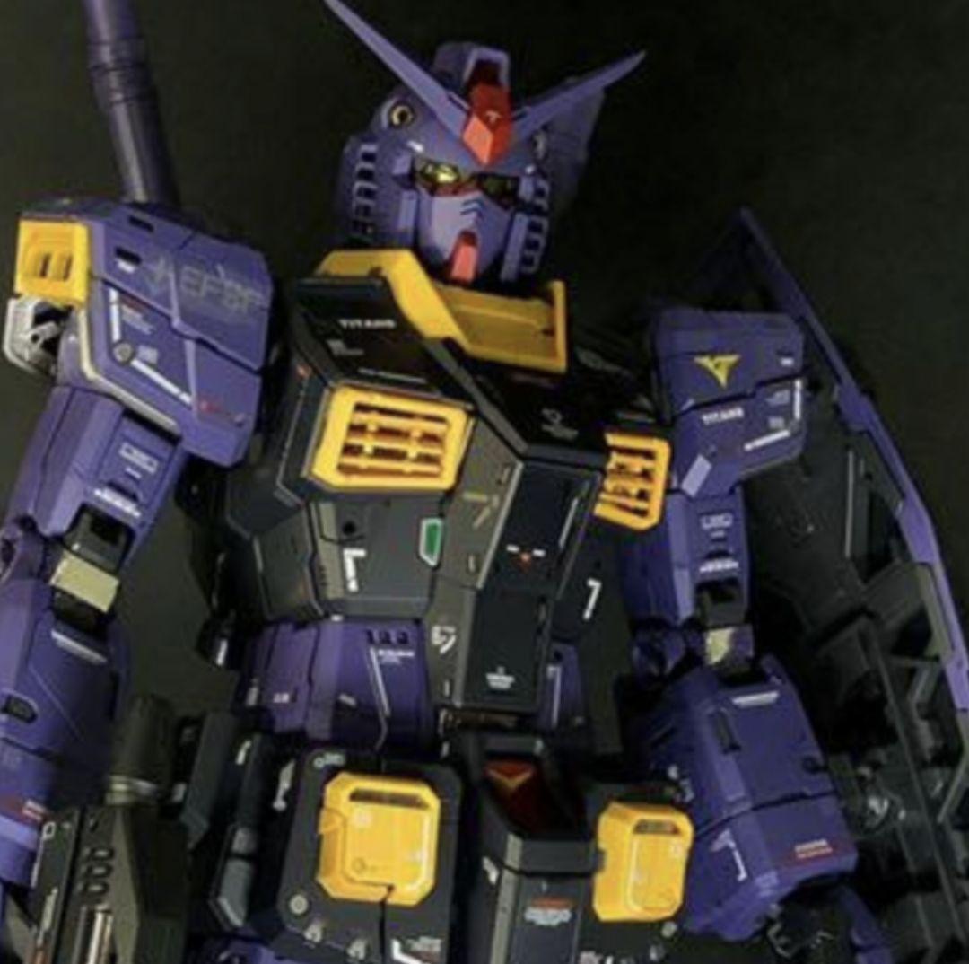 PG UNLEASHED RX-78-2 ガンダム ティターンズ 仕様 完成品
