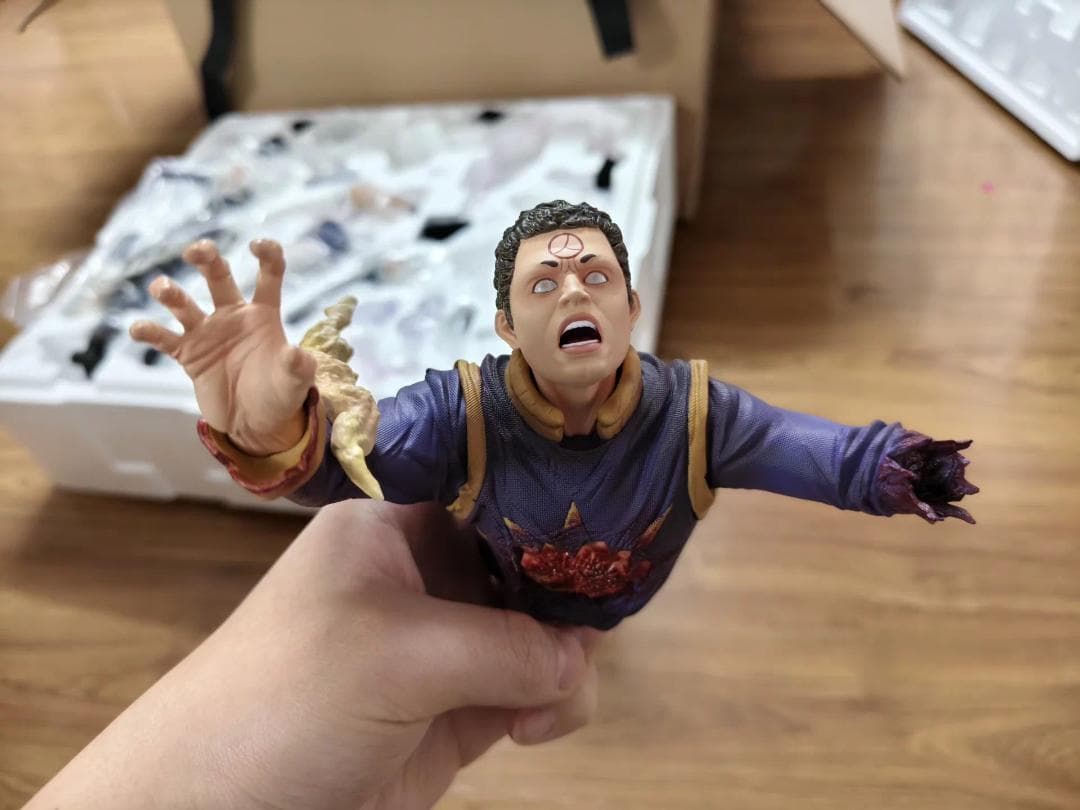 ハンター × ハンター 西索とクロロの対決 樹脂 彫刻 フィギュア