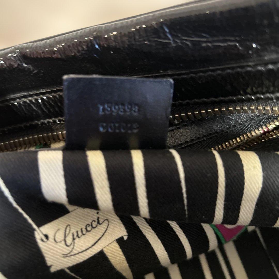 めりーグッチ ホースビット バンブー レザー ハンドバッグ ショルダー