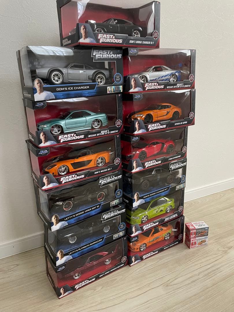 【話し中】JADATOYS 24/1 ワイルドスピード ミニカー 13台セット