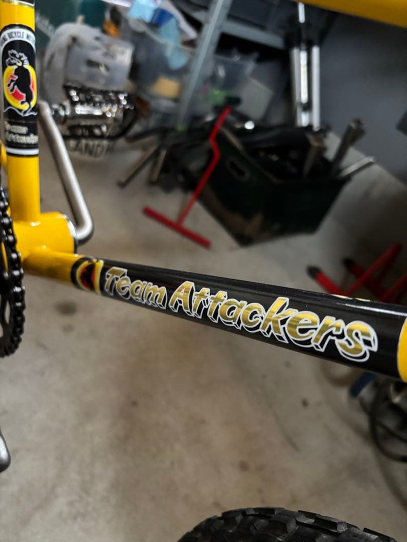 old bmxTeam Attackers monwebcoビンテージ