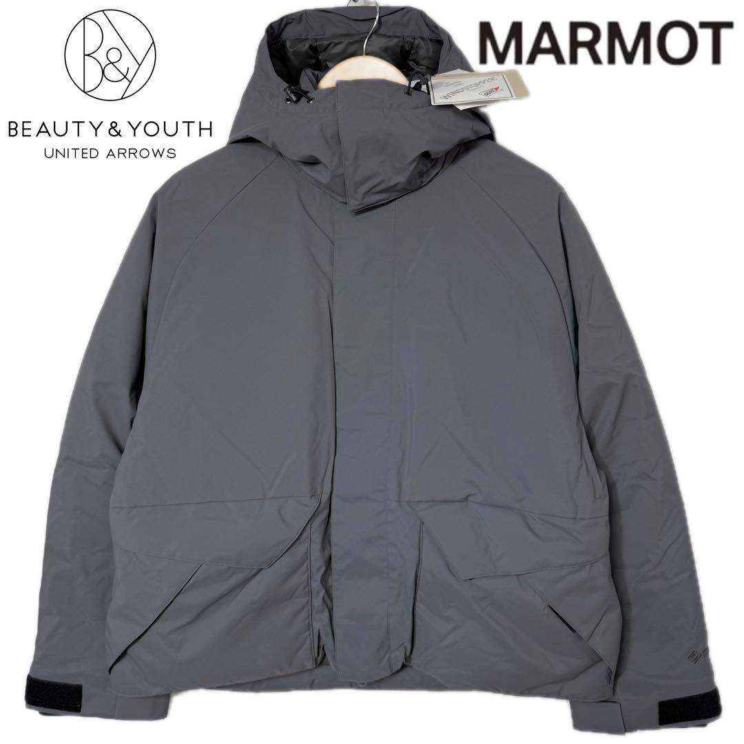 タグ付き MARMOT CAPITAL マンモス ダウンジャケット　グレー L