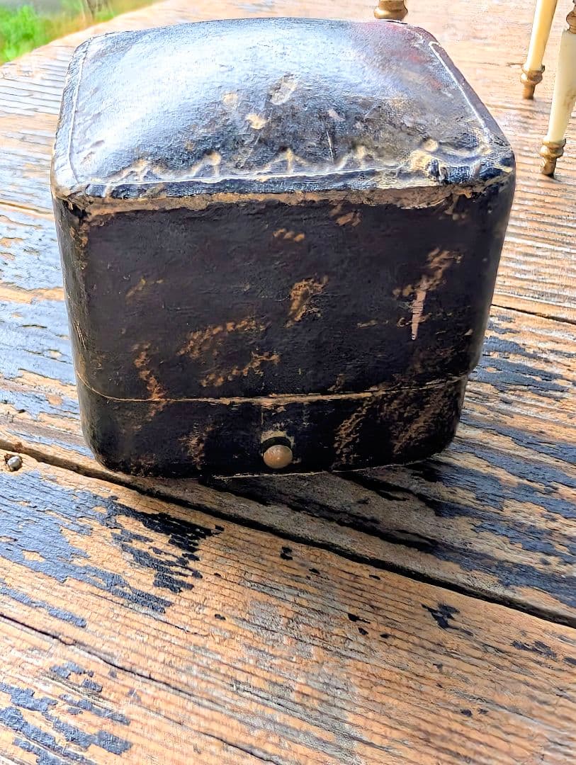 英国アンティーク　リングケース　ヴィクトリアン初期 ✨️ビンテージミニチュア椅子