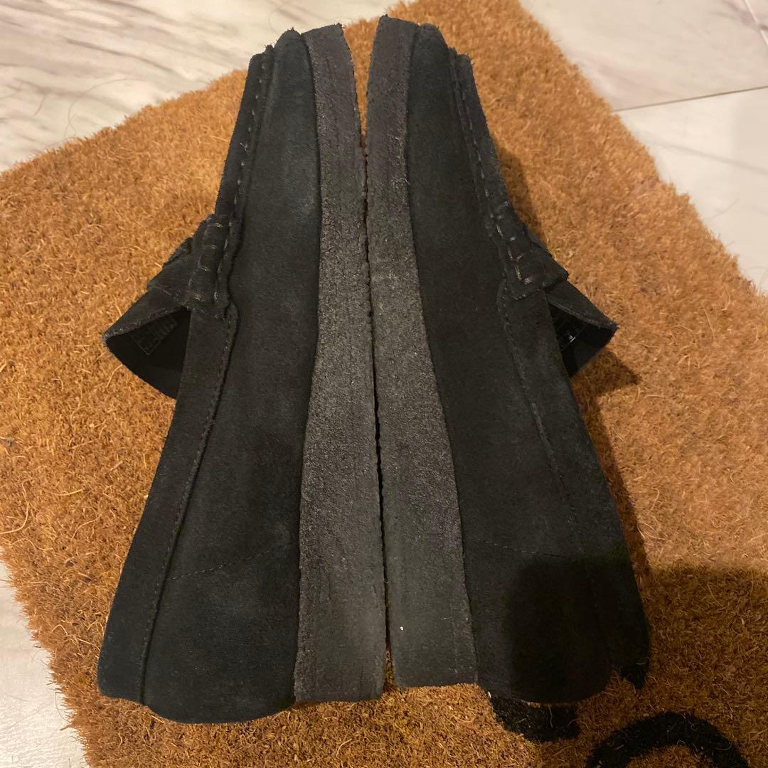 Clarks スエード ワラビー ローファー 23.5