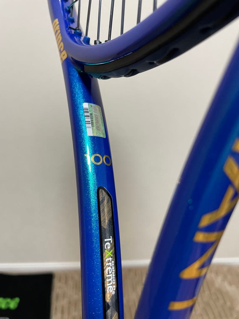 Prince テニスラケット 青 ラケットケース付き