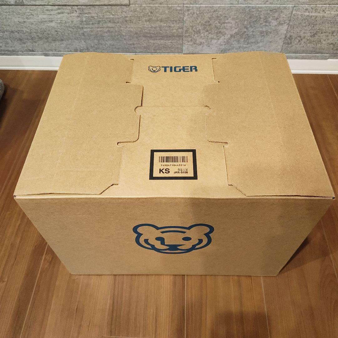☆新品未開封☆ TIGER 炊飯器 JRX-S100 KS 黒