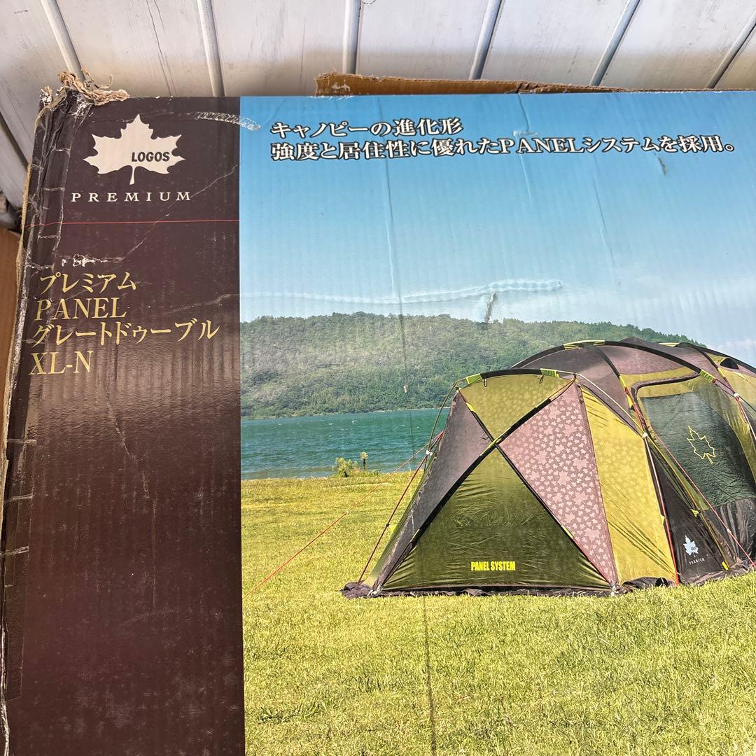 ロゴス プレミアムパネルグレードドゥーブルXL-Nキャンプテント テントシート付
