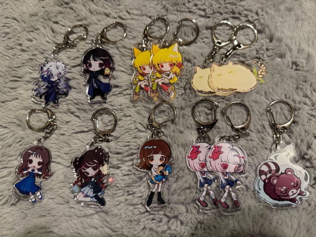 イチマルナイン アクリルキーホルダーセット（12個）