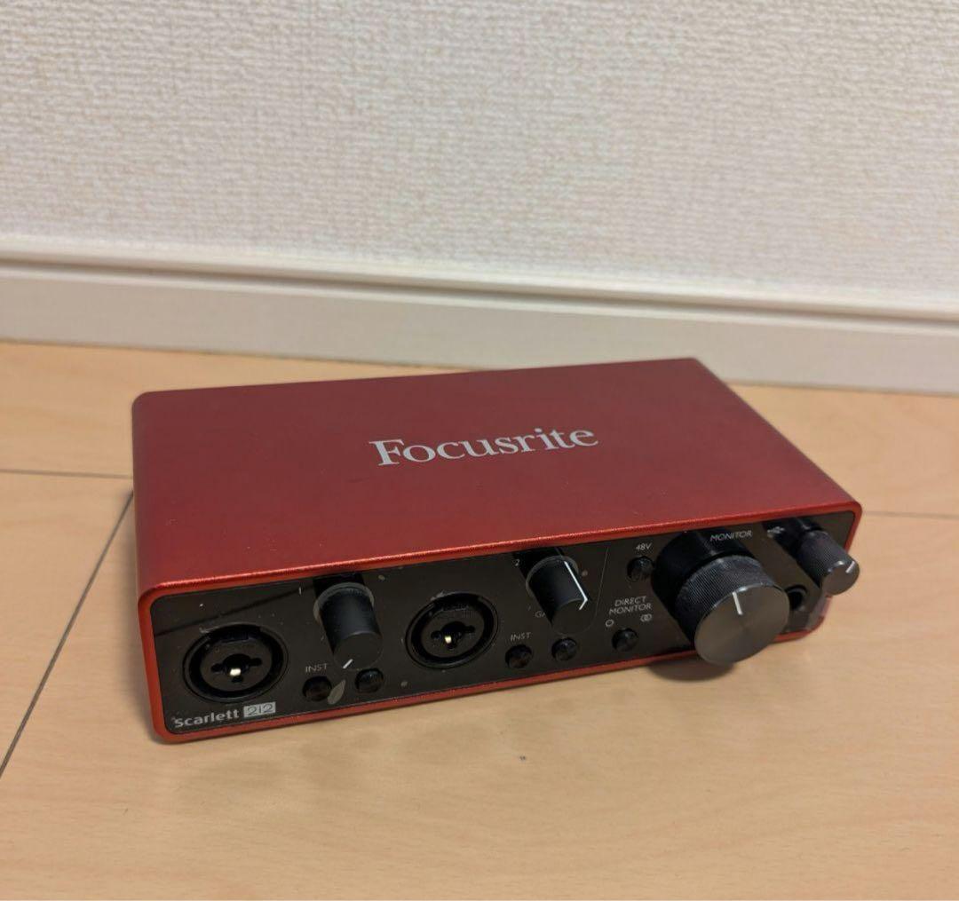 Focusriteフォーカスライト Scarlett 2i2 3rd Gen