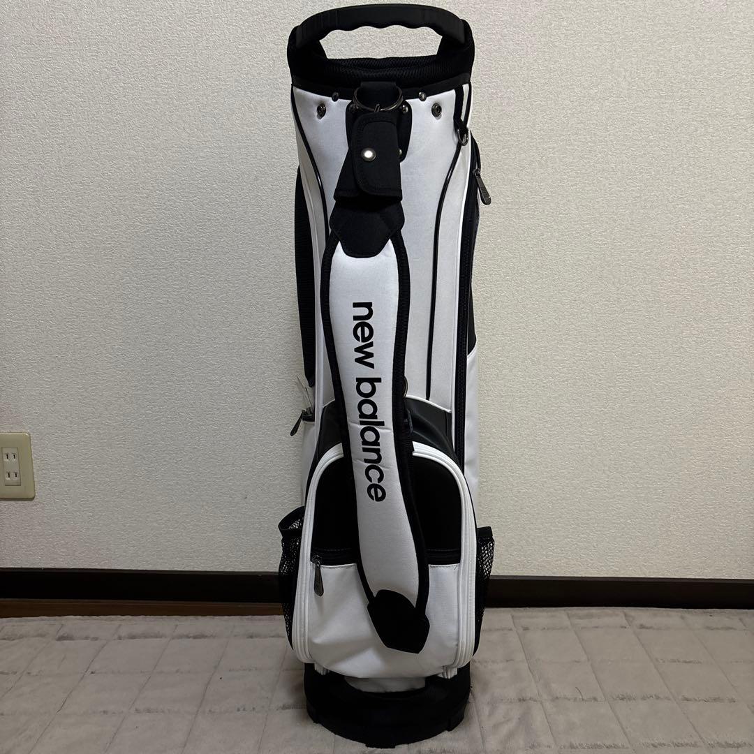 new balance キャディバッグ ホワイト・ブラック