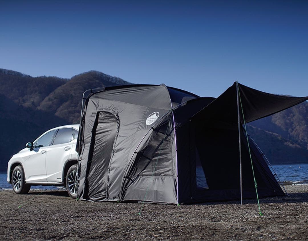 車に連結できるテント(カーレックスCAREX）新品　テント　カーサイドシェルター