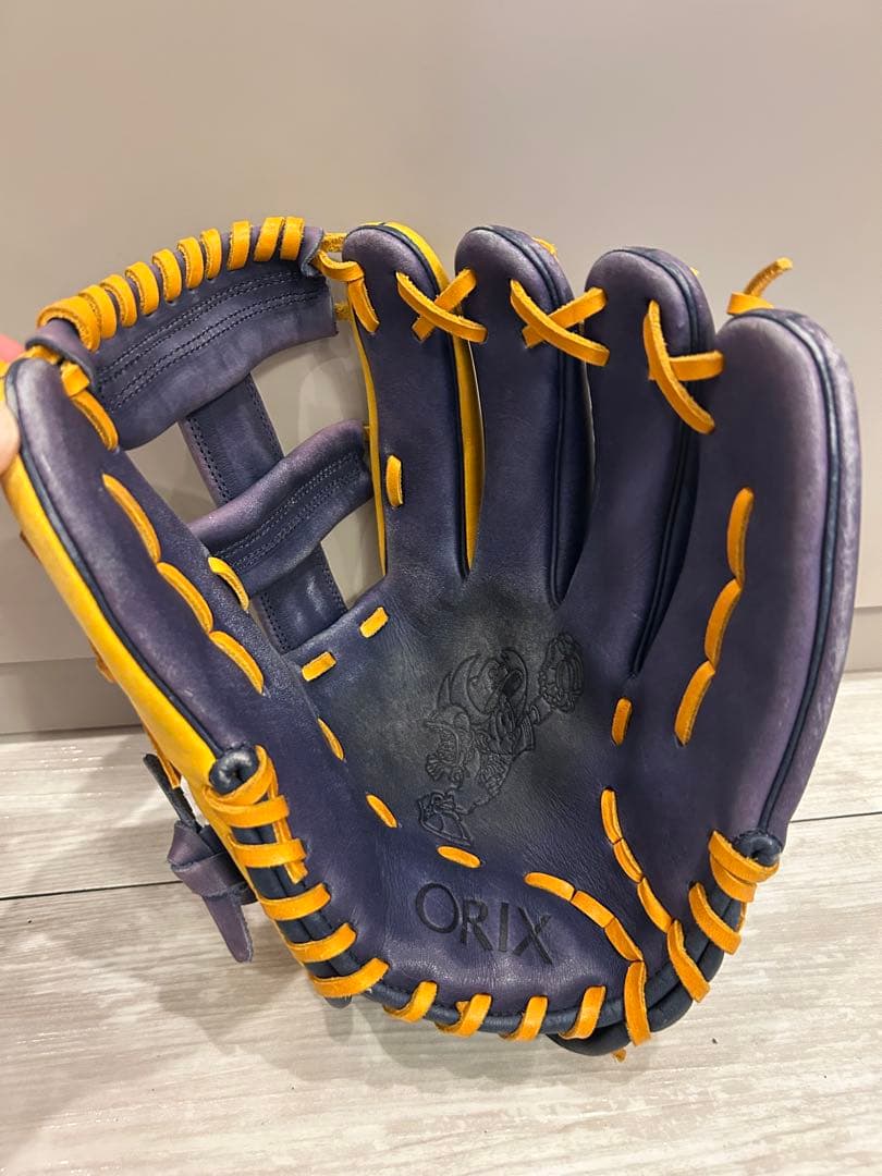 超限定のビッグM BlueWave ORIX 軟式グローブ