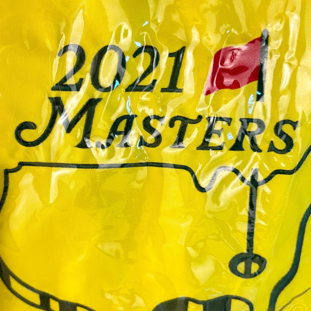 マスターズ2021フラッグ・松山モデルキャップ　松山英樹　直筆サイン