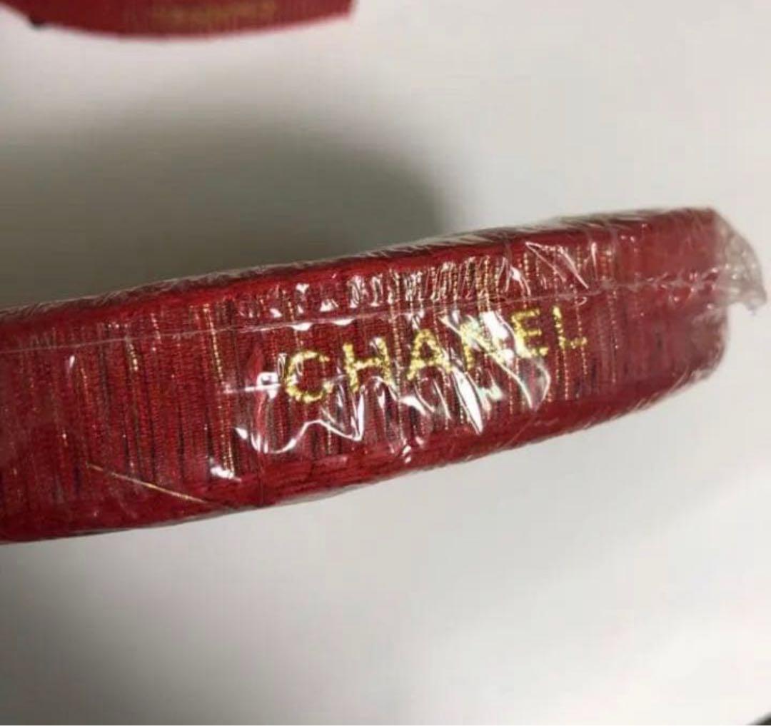シャネル　2021新年限定　赤リボン　1ロール