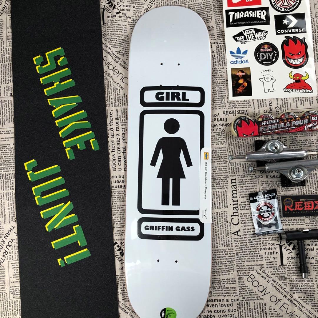 【Girl】スケボー デッキデッキ セット 8.0