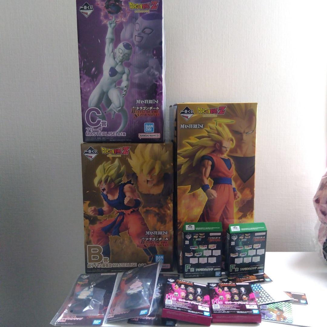 1番くじ、ドラゴンボール、A〜Ｃ賞セット