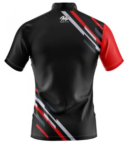 モーティブ ジャッカルデザイン　ボウリングウェア　レッド　日本サイズL相当