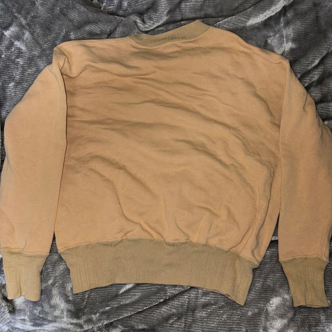 ウエアハウス U.S. ARMY ベージュ トレーナー 42／L