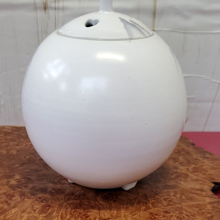 九谷焼 山水 香炉