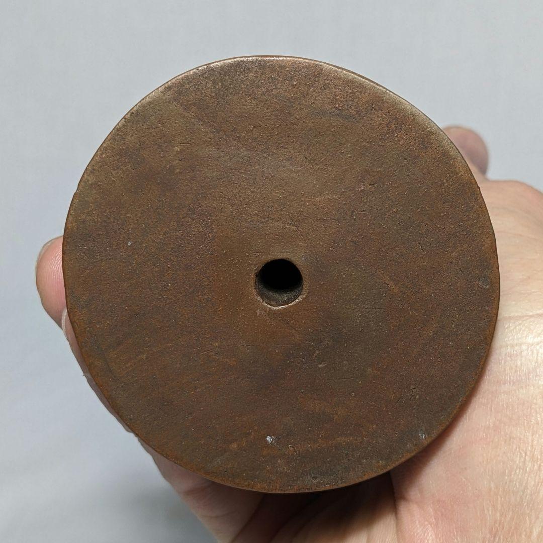 西村春湖 備前焼 奥村五百子像 春湖苑識箱 陶像 陶器人形 人物像 在銘 置物