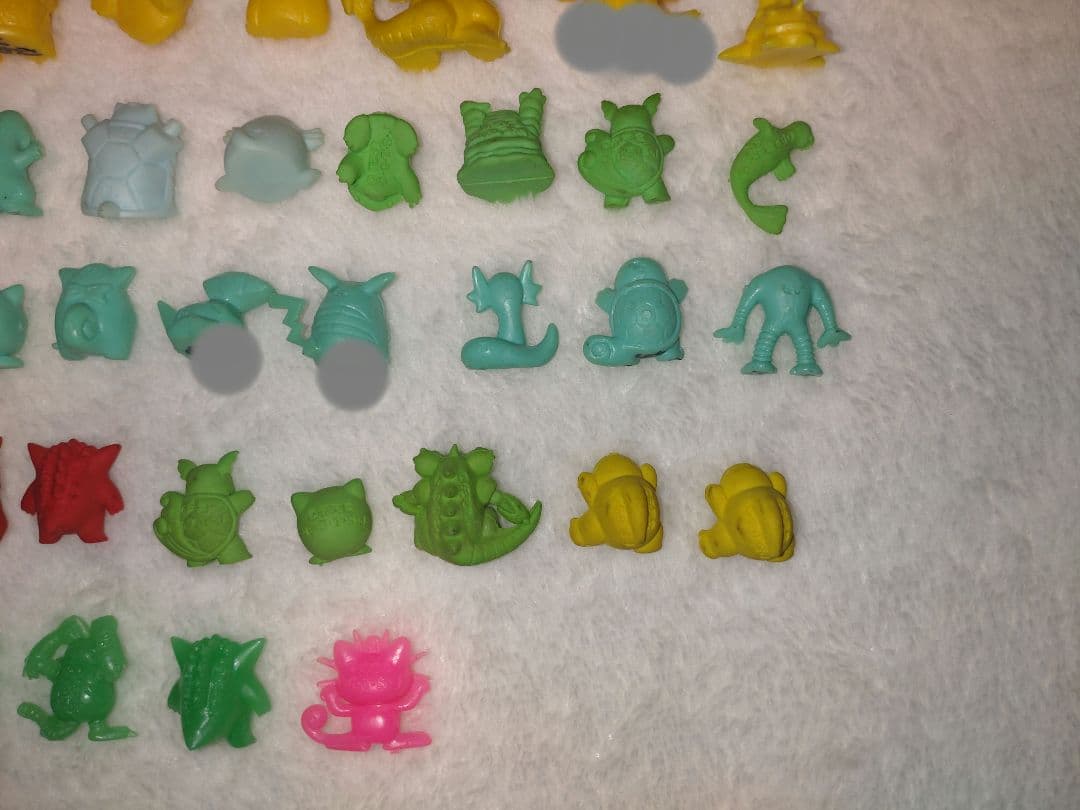 約30年前　当時物　初代　ポケモン　ポケモンのかんづめ　消しゴム　ミニフィギュア