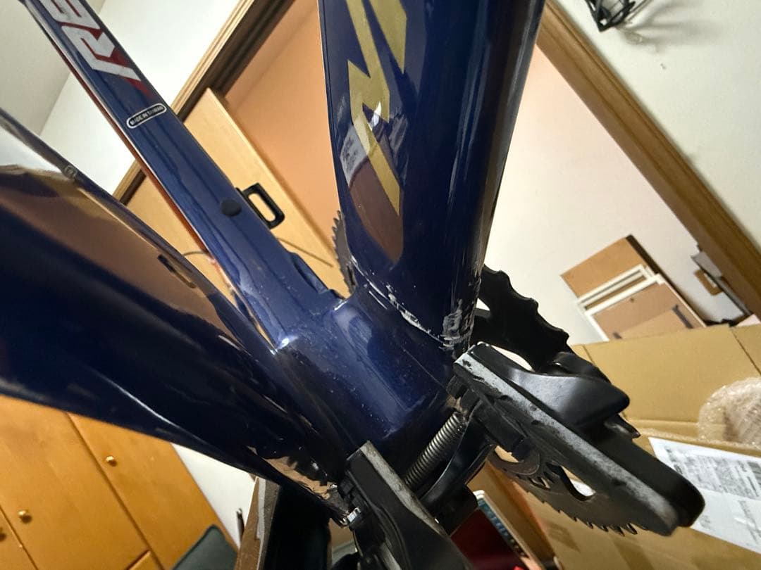 ロードバイクフレーム　ジャンク品　リアクト4000