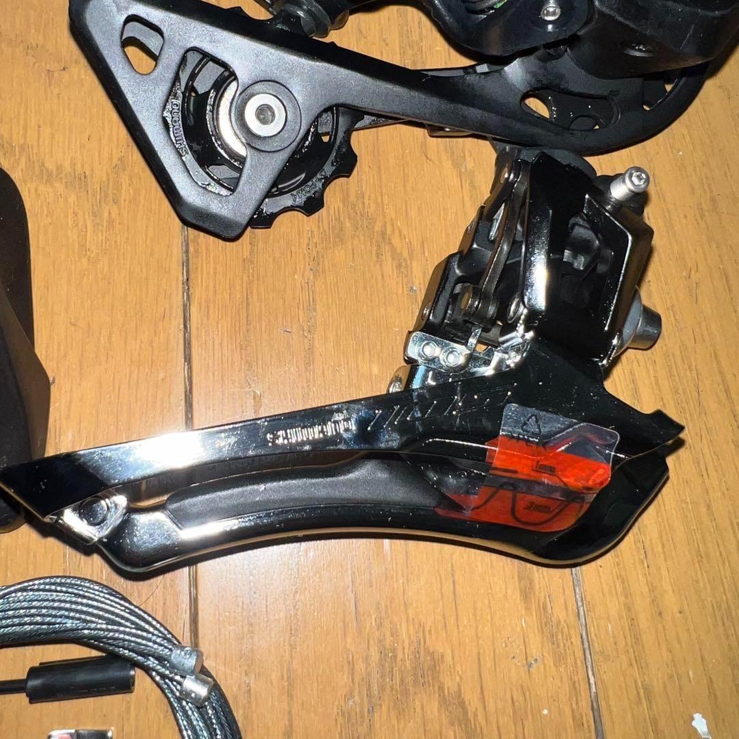 新品未使用SHIMANOシマノST-R7000機械式変速2x11s3点セット