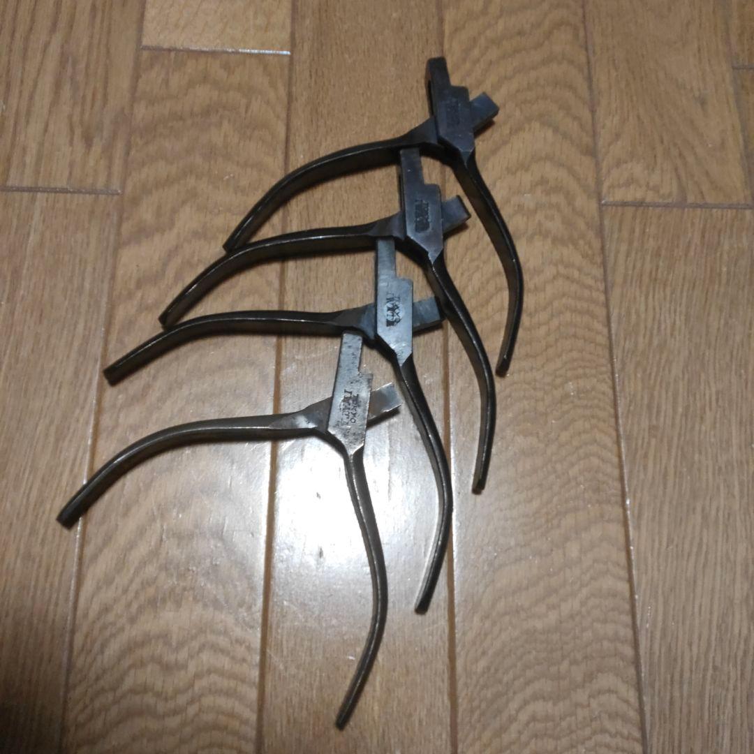 国鉄　改札鋏　切符切り　アンティーク 4個セット