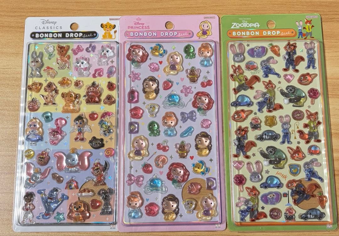 【正規品】大幅値下げ　ディズニー　ボンボンドロップシール