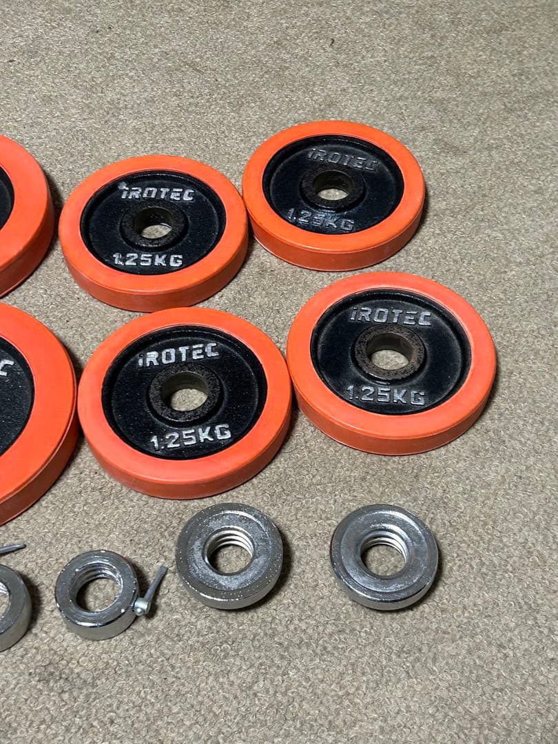 アイロテック　IROTEC ダンベル　ダンベルプレート15kg 筋トレ