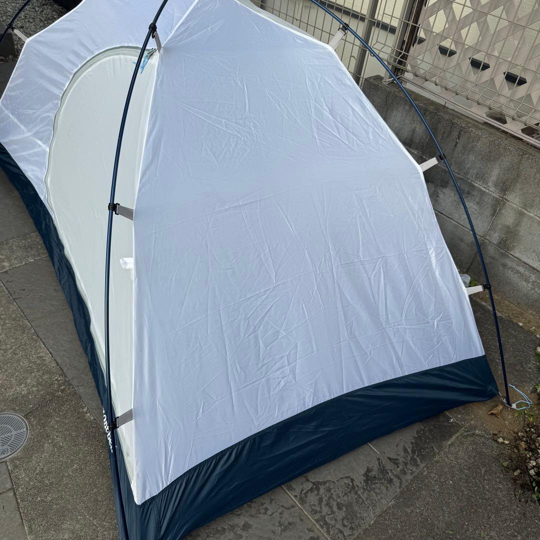 美品モンベル　クロノスドーム2 ブルー山岳テント軽量コンパクト