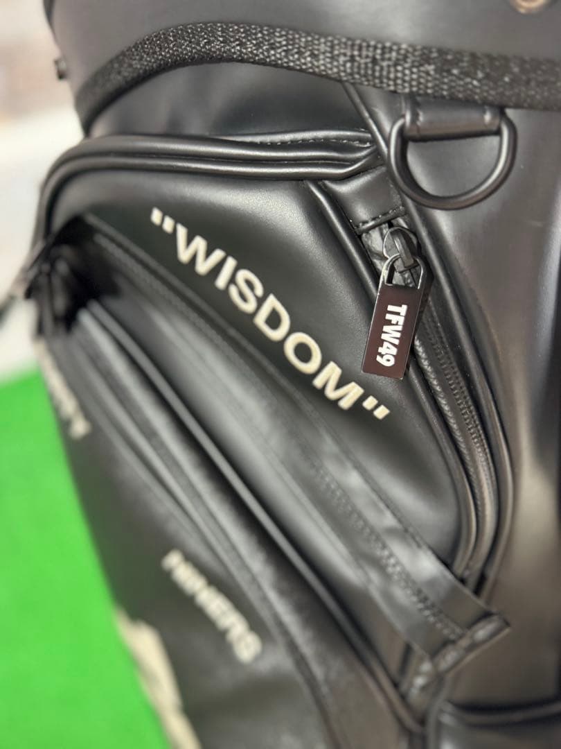 TFW49 ブラック キャディバッグ