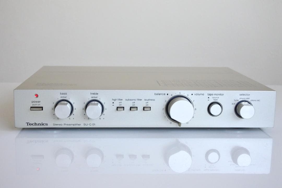 ■Technics SU-C01　プリアンプ　オーバーホール済　正常動作品 ■