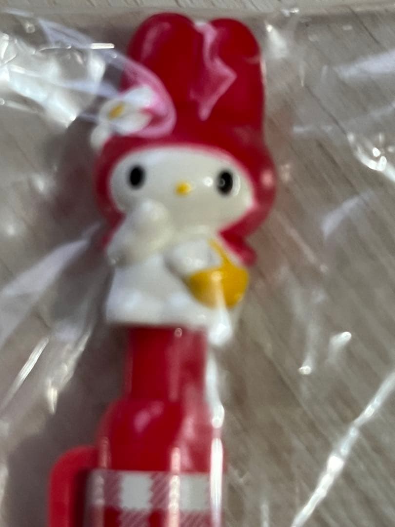 1997年　サンリオ　マイメロ　My Melody シャープペンシル 赤チェック