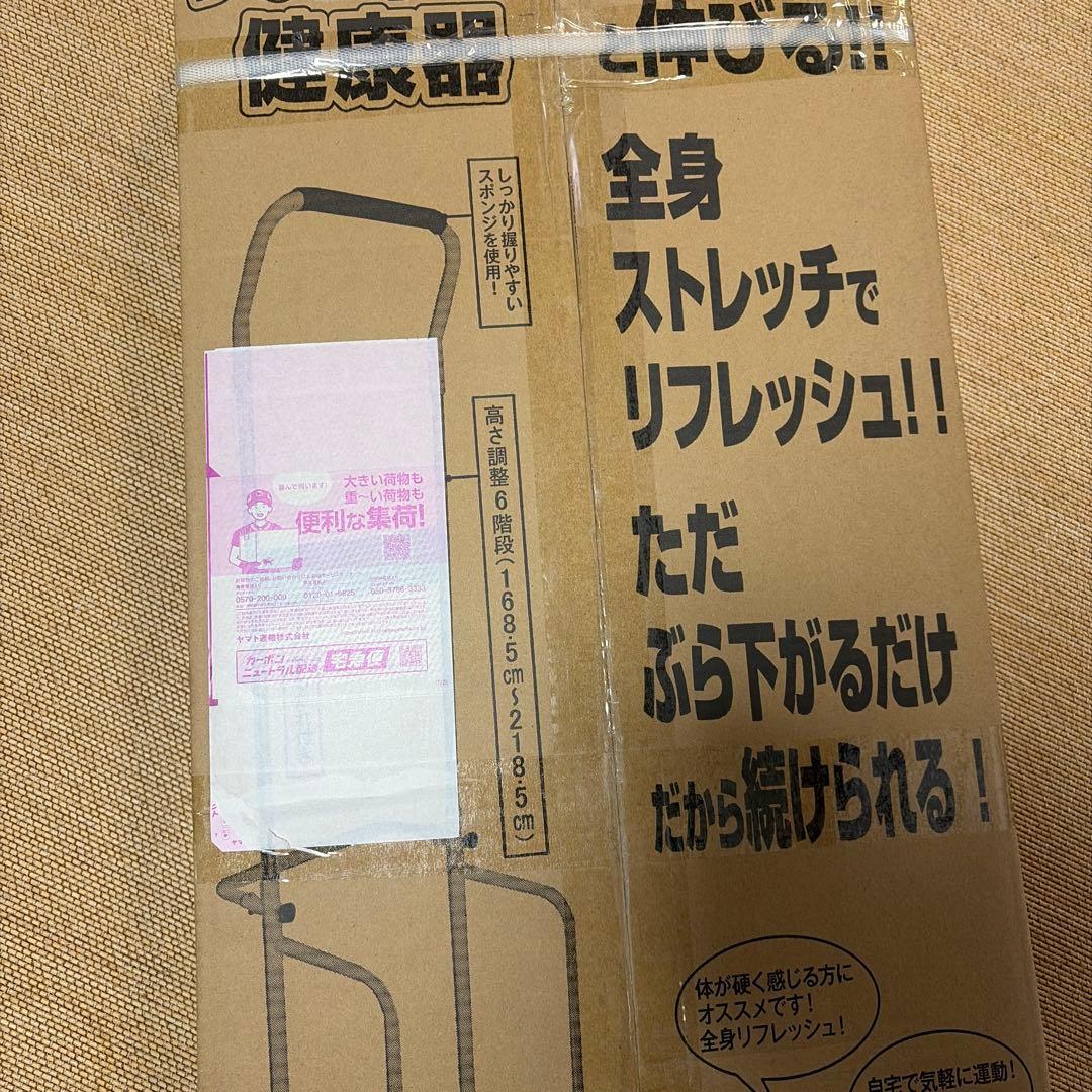 ぶら下がり健康器 背もたれ付き 6段階調整 夢グループ