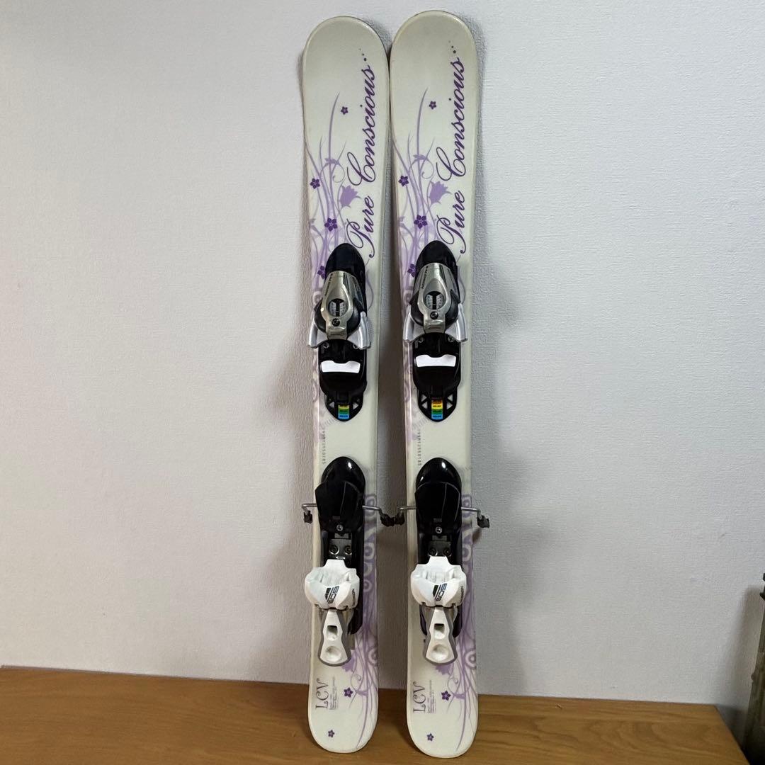 SALOMON サロモン レディース ショートスキー　 99cm 工具不要