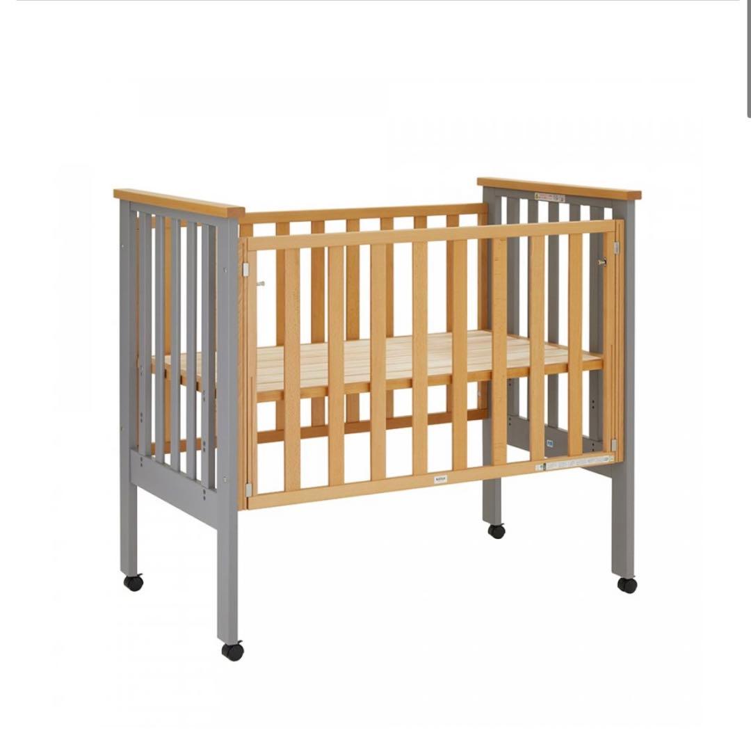 KATOJI 木製ベビーベッド