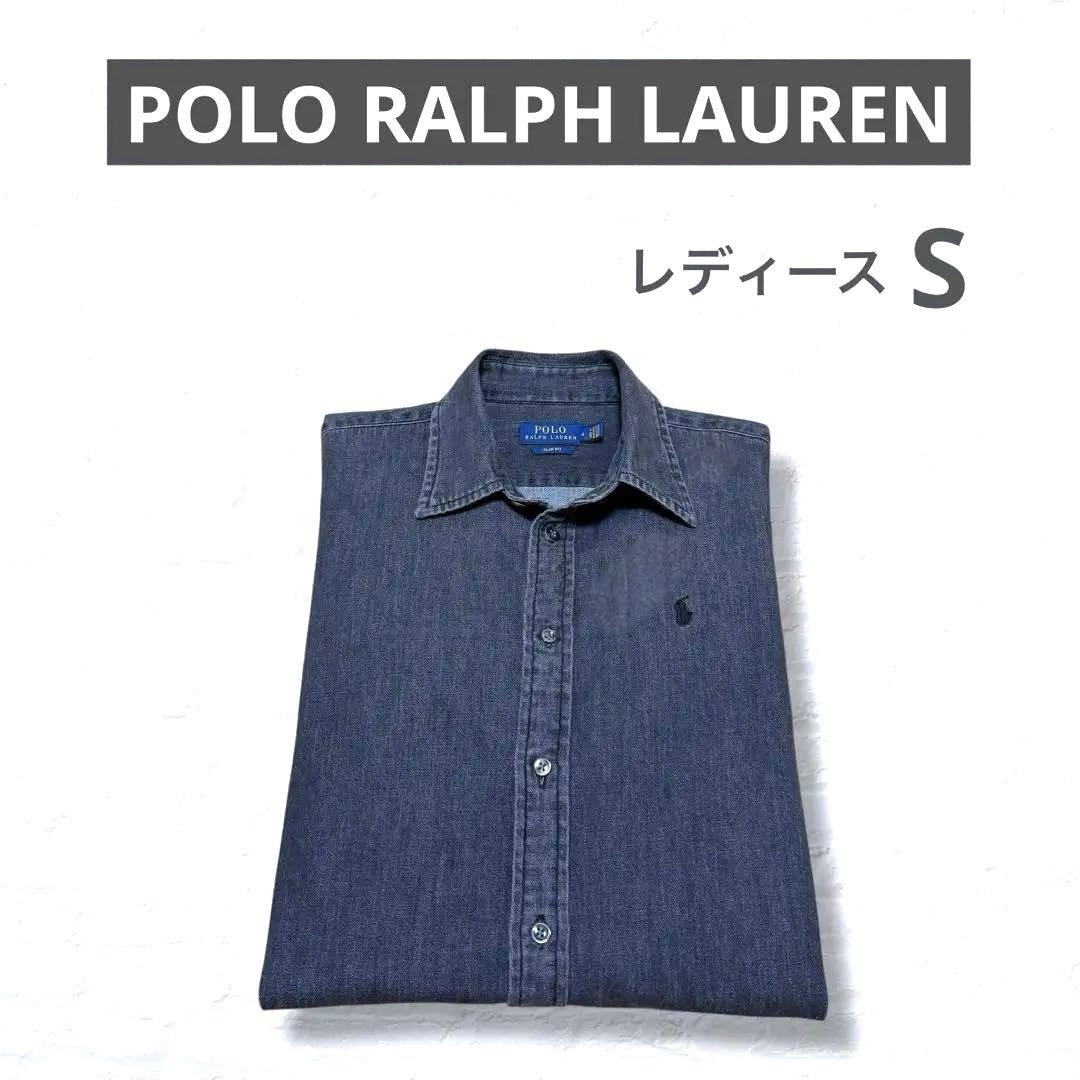 ‼️大人気‼️ ラルフローレン デニムシャツ ブラック　NO3663