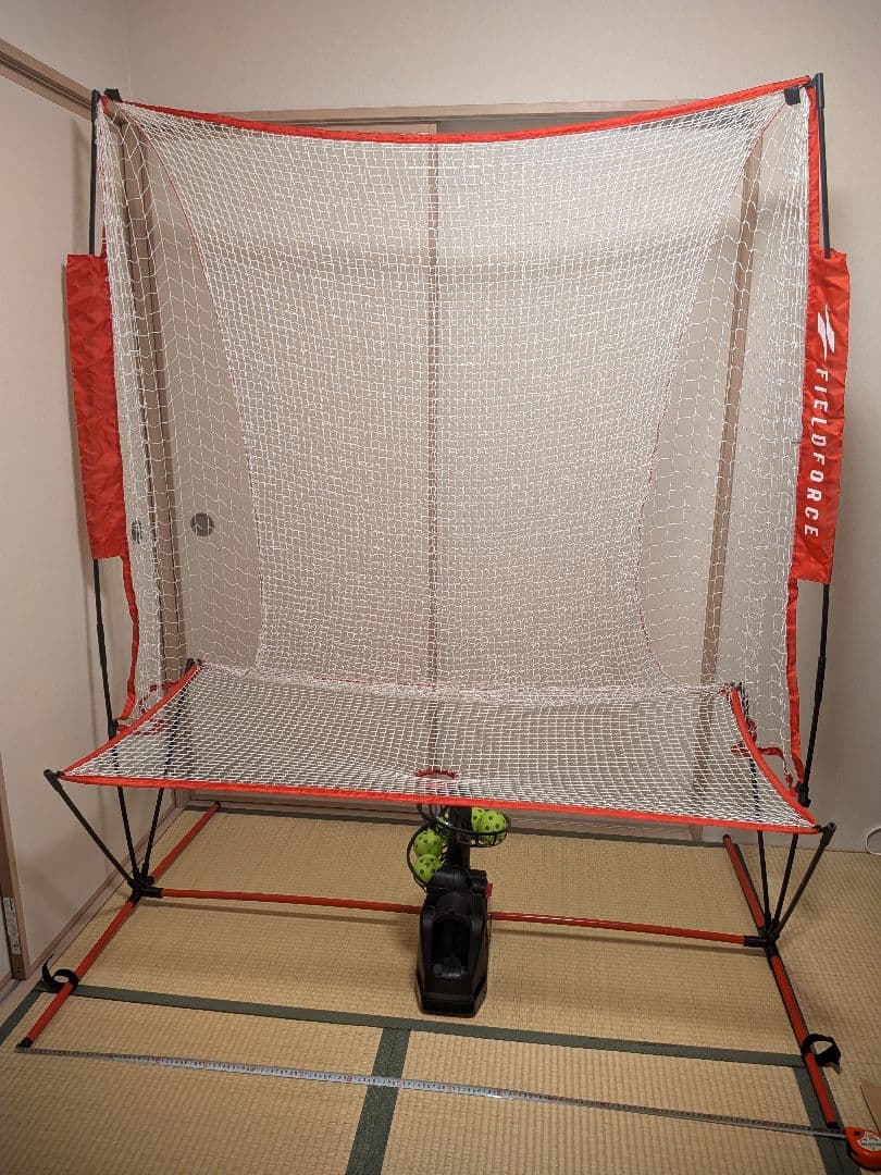 【動作確認済】FIELD FORCE トスマシン ・バッティングネットセット