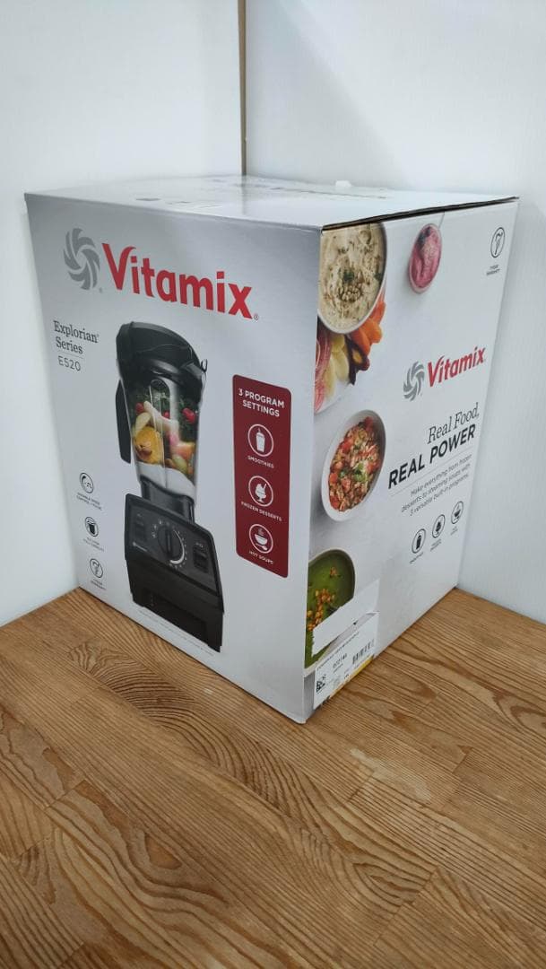 【美品】バイタミックス E520　ホワイト　保証書あり　1614